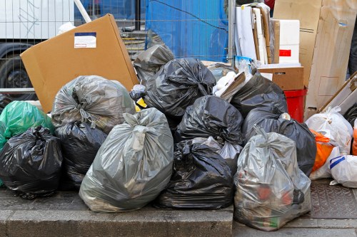 Different sizes of enclosed skips available for hire