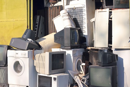 Recycling process in Beckenham's waste management